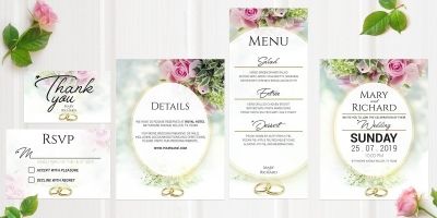 Wedding Invitation LOVE SUITE