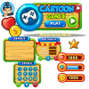 Cartoon Game Ui Set 10