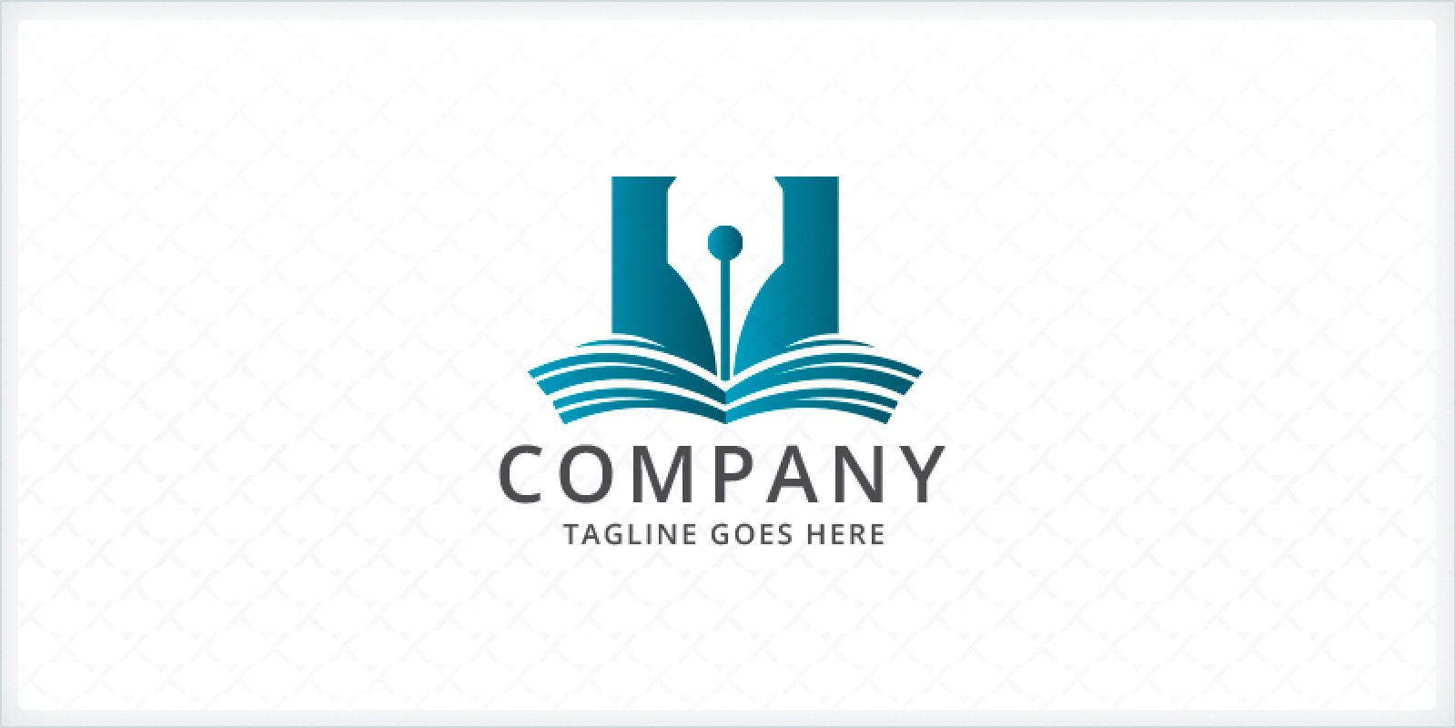 pen and book logo