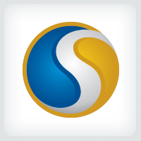 Sphere Letter S Logo