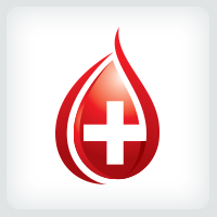 Blood Donation - Medical Logo