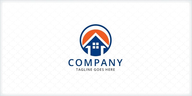 Circle Home - Real Estate Logo