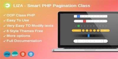 Liza - Smart PHP Pagination Class