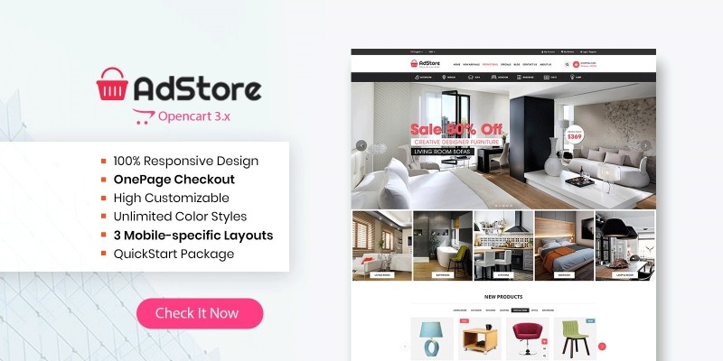 Adstore - Multipurpose Opencart 3 Theme