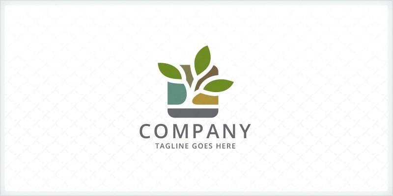 Mosaic Tree - Landscaping Logo