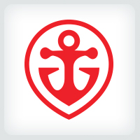 Red Anchor Logo