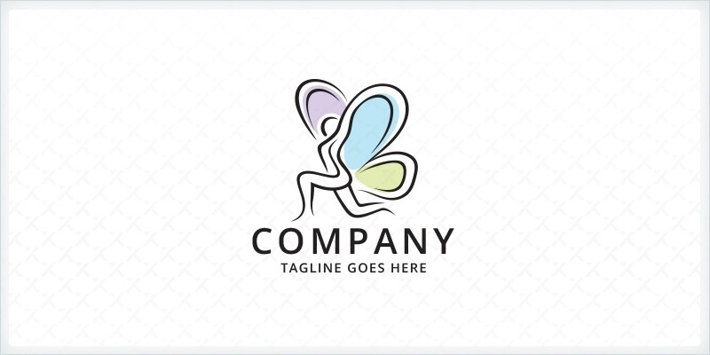 Butterfly Yoga Studio Logo