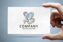 Butterfly Yoga Studio Logo Screenshot 1