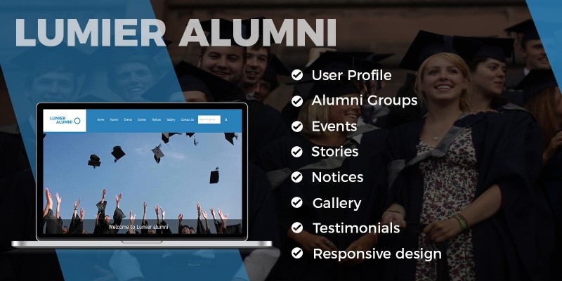 Lumier Alumni - Laravel Application