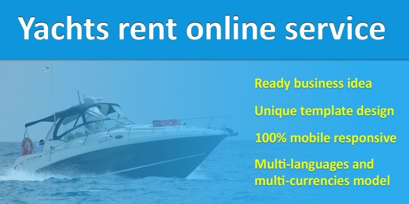 Yacht Charter - Yachts rent online service