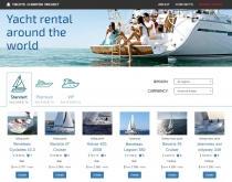 Yacht Charter - Yachts rent online service Screenshot 1
