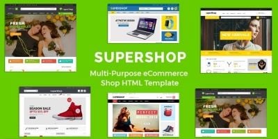 SuperShop - Multipurpose E-Commerce HTML Template