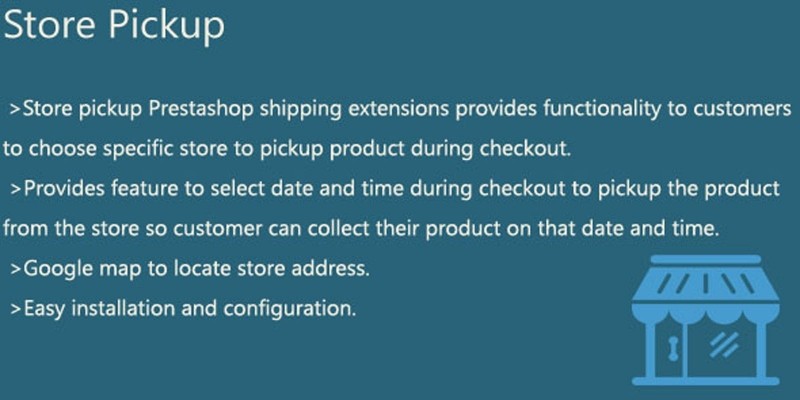 Store Pickup PrestaShop Module