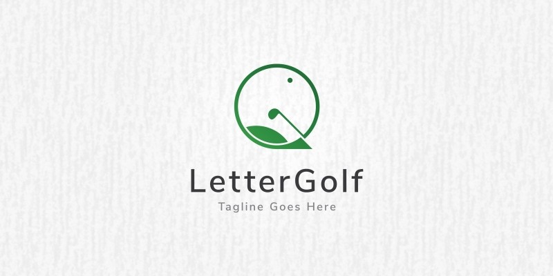 Letter Golf Logo