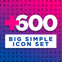 Big Simple Icons