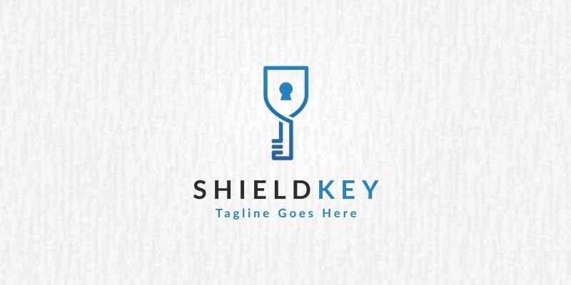 Shield Key Logo