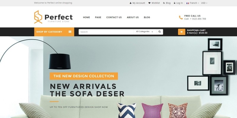 Perfect - Responsive Ecommerce HTML5 Template