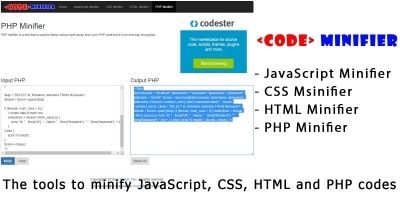 Code Minifier Script