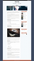 ModernBlog - Responsive Blogging Ghost Theme Screenshot 4