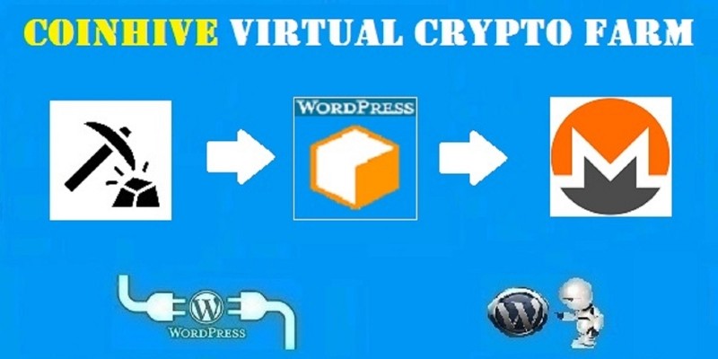 CoinHive Virtual Crypto Farm Plugin for WordPress