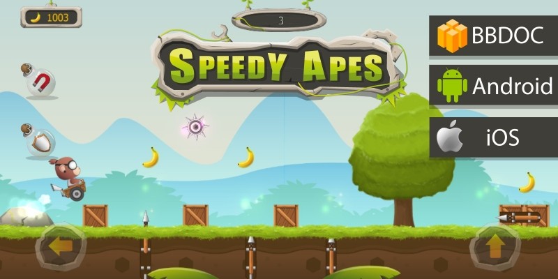 Speedy Apes Buildbox Template