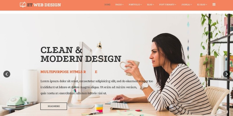 ET Web Design Joomla Template