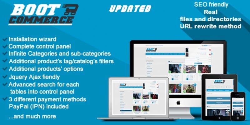 BootCommerce - eCommerce Solution PHP Script