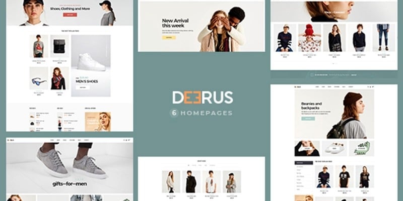 Deerus - Multipurpose WooCommerce Theme
