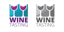 Wine Tasting Logo Screenshot 1