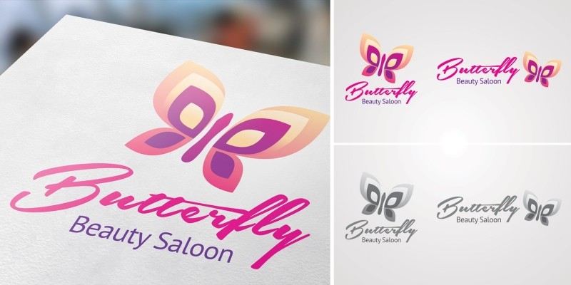 Butterfly Logo Template