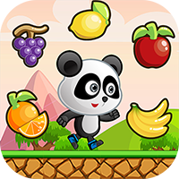 Panda Fruit Run - Buildbox Game Template 