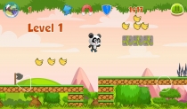 Panda Fruit Run - Buildbox Game Template  Screenshot 1