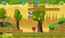 Panda Fruit Run - Buildbox Game Template  Screenshot 2