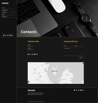 Wadde Portfolio WordPress Theme Screenshot 2