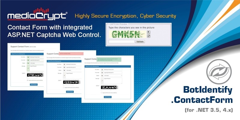 BotIdentify ContactForm .NET