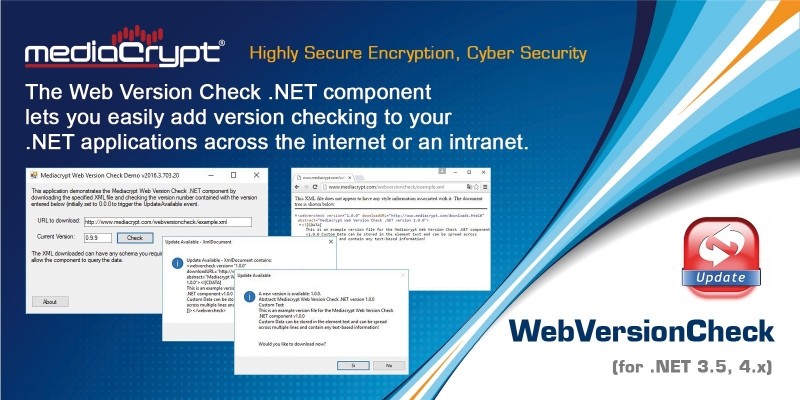 Mediacrypt WebVersionCheck .NET