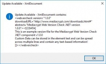 Mediacrypt WebVersionCheck .NET Screenshot 3