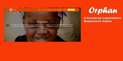 Orphan- Bootstrap Organisation Theme