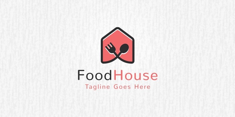 Food House Logo Template