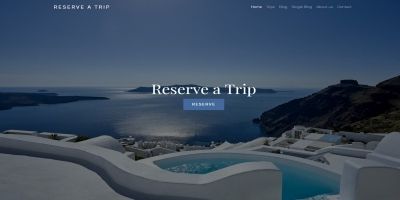Reserve A Trip HTML Template