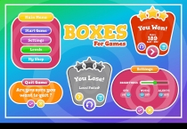 Candy Crunch UI Screenshot 1