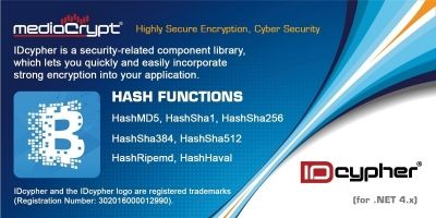 IDcypher Hash Functions .NET