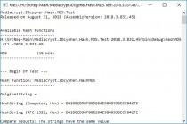 IDcypher Hash Functions .NET Screenshot 9