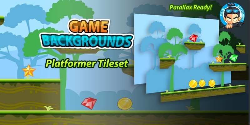 Plat Former Game BG 06