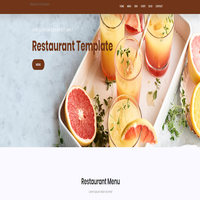 Restaurant HTML Template