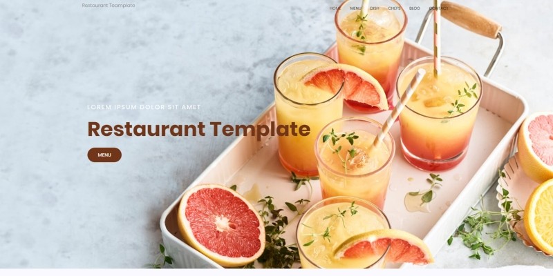 Restaurant HTML Template