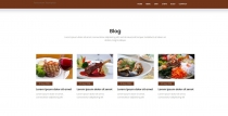 Restaurant HTML Template Screenshot 8