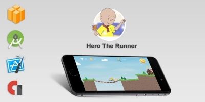 Hero The Runner - Buildbox Template