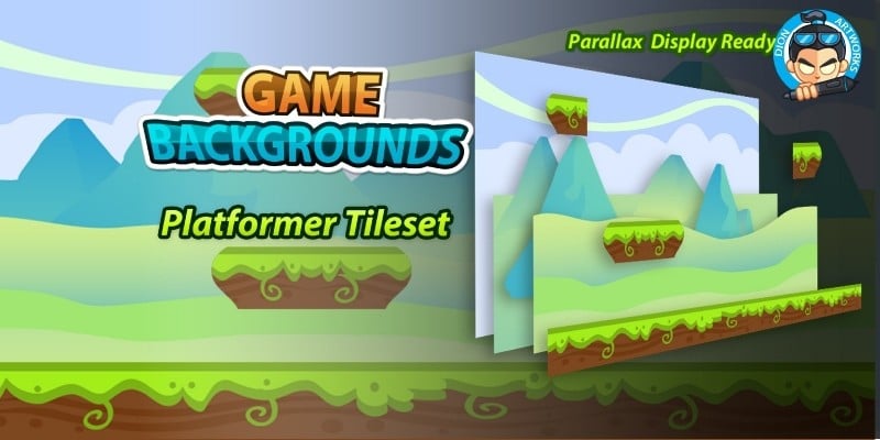 Plat Former Game BG 08