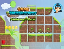 Plat Former Tile Sets Game BG 10 Screenshot 1